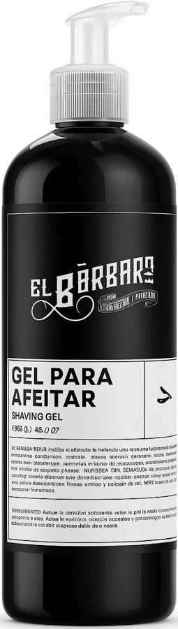 Gel para Afeitar El Bárbaro