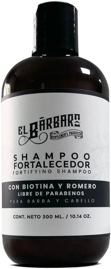 Shampoo Fortalecedor El Bárbaro