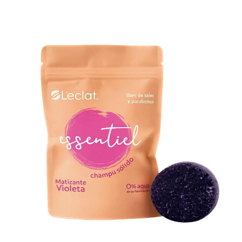 Essentiel Champú Sólido Matizante Violeta L'Éclat